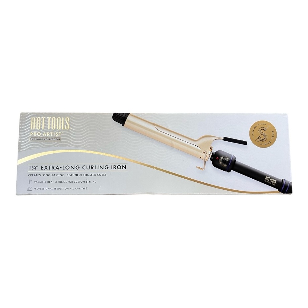 Hot Tools Pro Artist Gold Curling Iron
